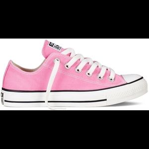 Pink Low Top Converse